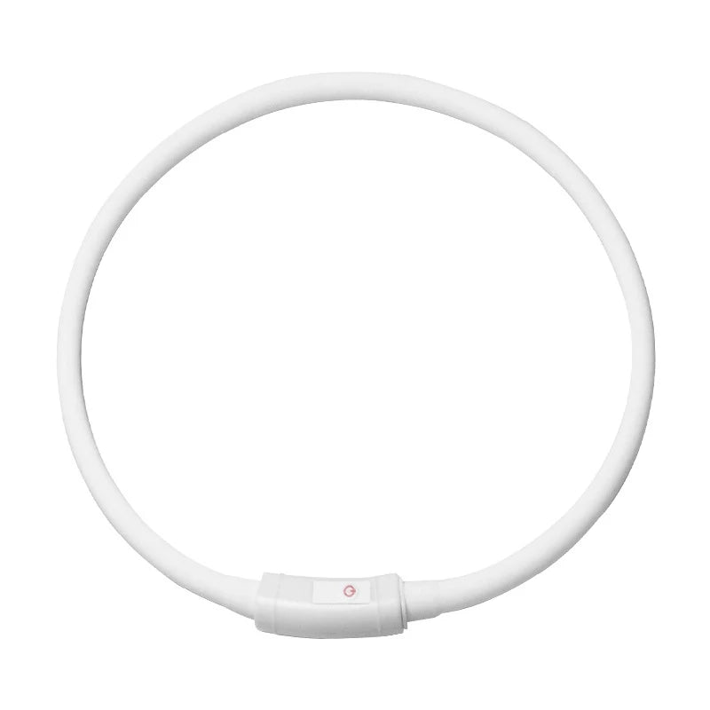 Led Pet Collar Dog Colorful Light-Up Collar Free Cut Night Light Dog Walking Lights Flashing Neck Scarf Usb Charging