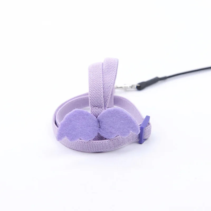Adjustable Bird Harness Leash Set