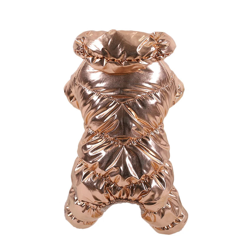 Winter Pet Dog Clothes Super Warm Down Jacket For Small Dogs Waterproof Pets Coat Cotton Hoodies For Chihuahua Puppy Clothing