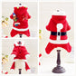 2018 New Christmas Decoration Pet  Dog clothes Winter Puppy Clothing Dogs Jumpsuit Dog Coat And Jacket Pet Four Legs Overcoat