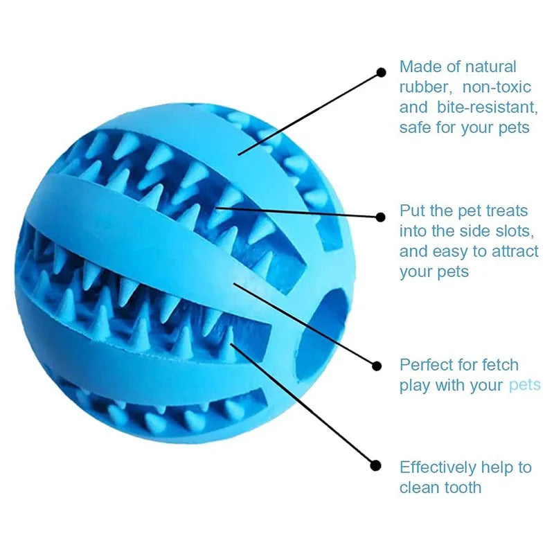 Rubber Dog Ball
