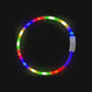 Led Pet Collar Dog Colorful Light-Up Collar Free Cut Night Light Dog Walking Lights Flashing Neck Scarf Usb Charging