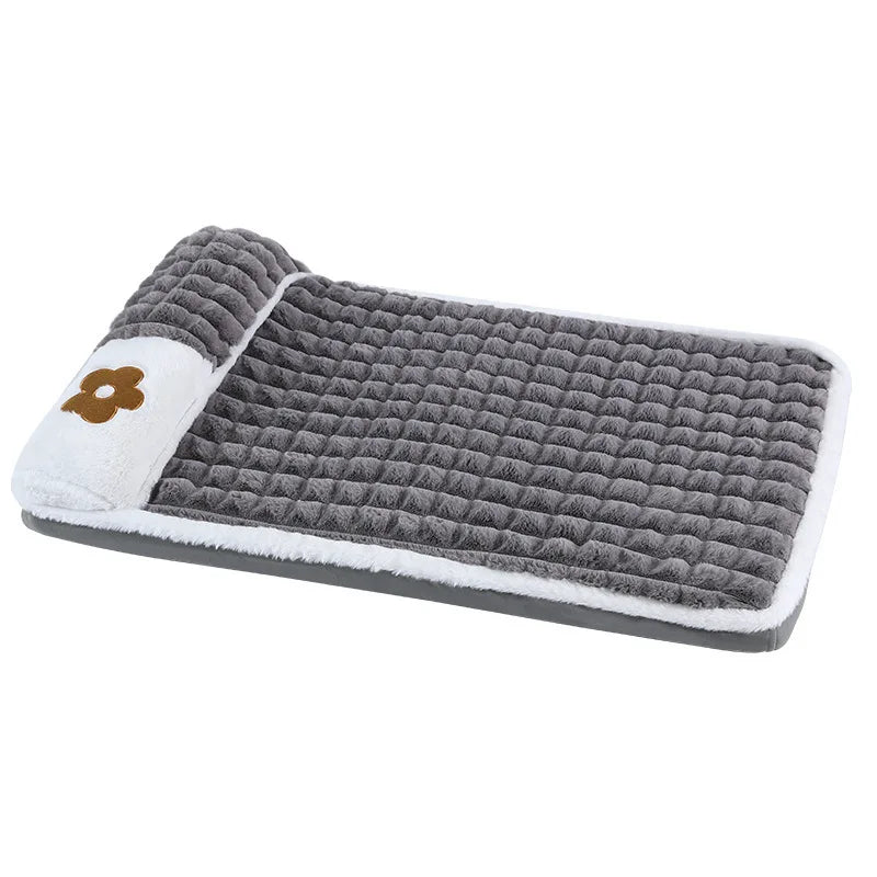 Detachable Cervical Spine Protector Pet Bed