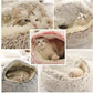 Soft Plush Round Cat Bed
