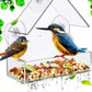Acrylic Transparent Bird Feeder with Suction Cup